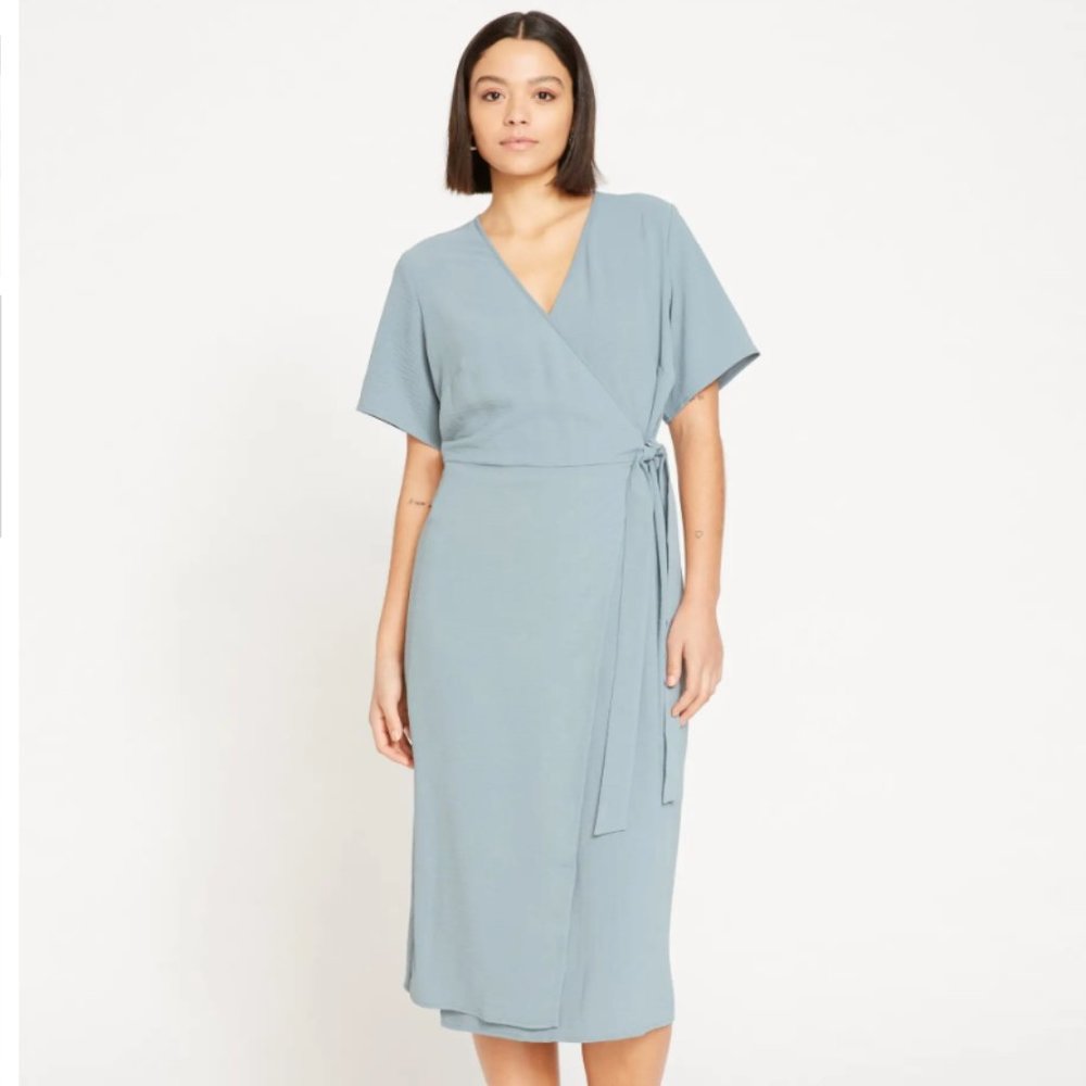 Universal Standard Wrap Dress